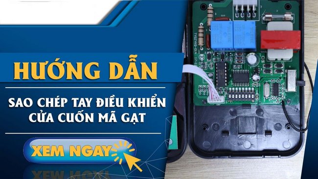 Sao chép với phôi điều khiển mã gạt.